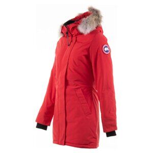 Canada Goose Victoria Parka - Womens Medium Red -  FREE SHIPPING
